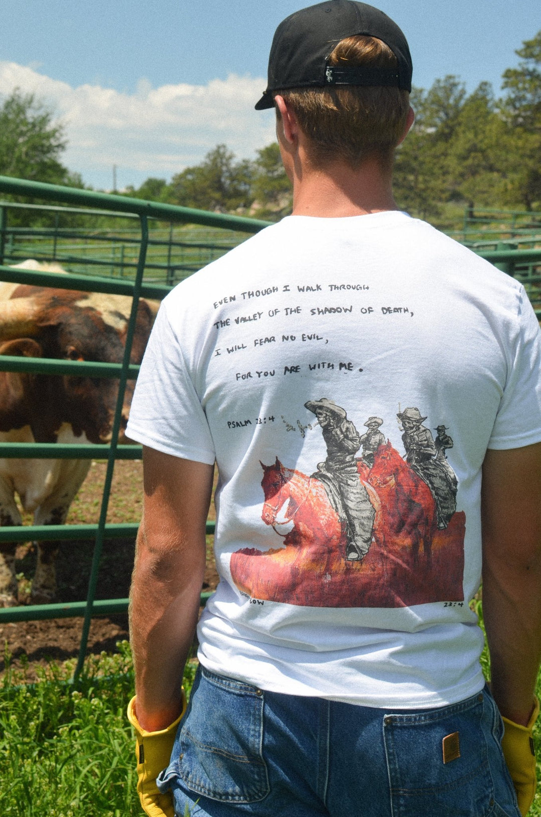 Psalm 23:4 - Broken Bow Country - T-Shirt