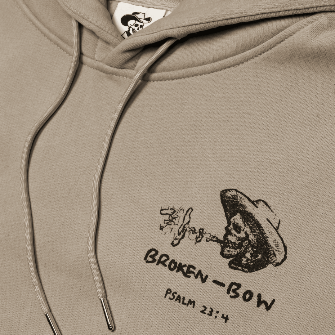 Psalm 23:4 Mid - Weight Hoodie - Broken Bow Country - Hoodie