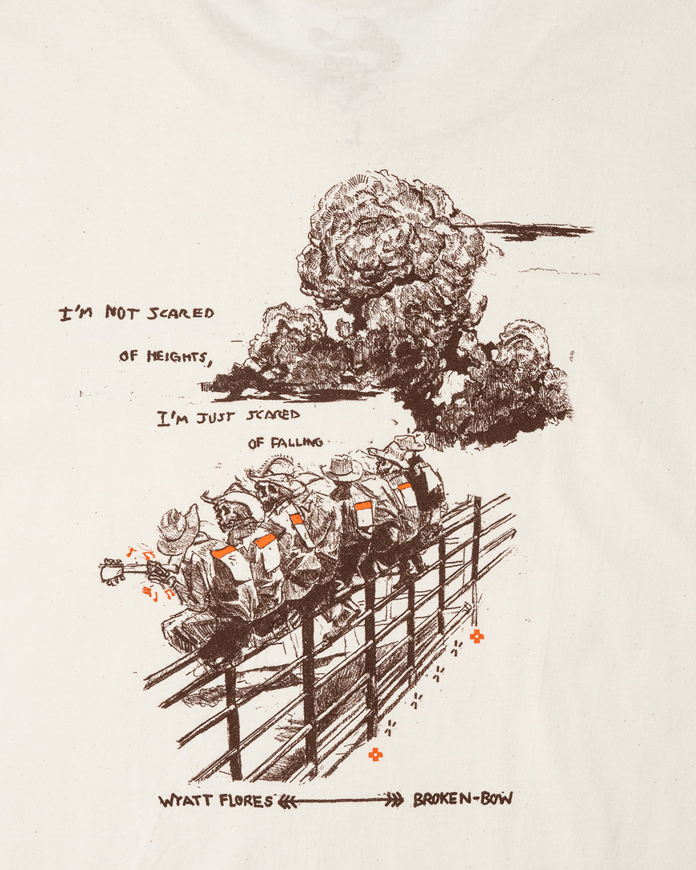 Scared of Heights - Broken Bow Country - T-Shirt