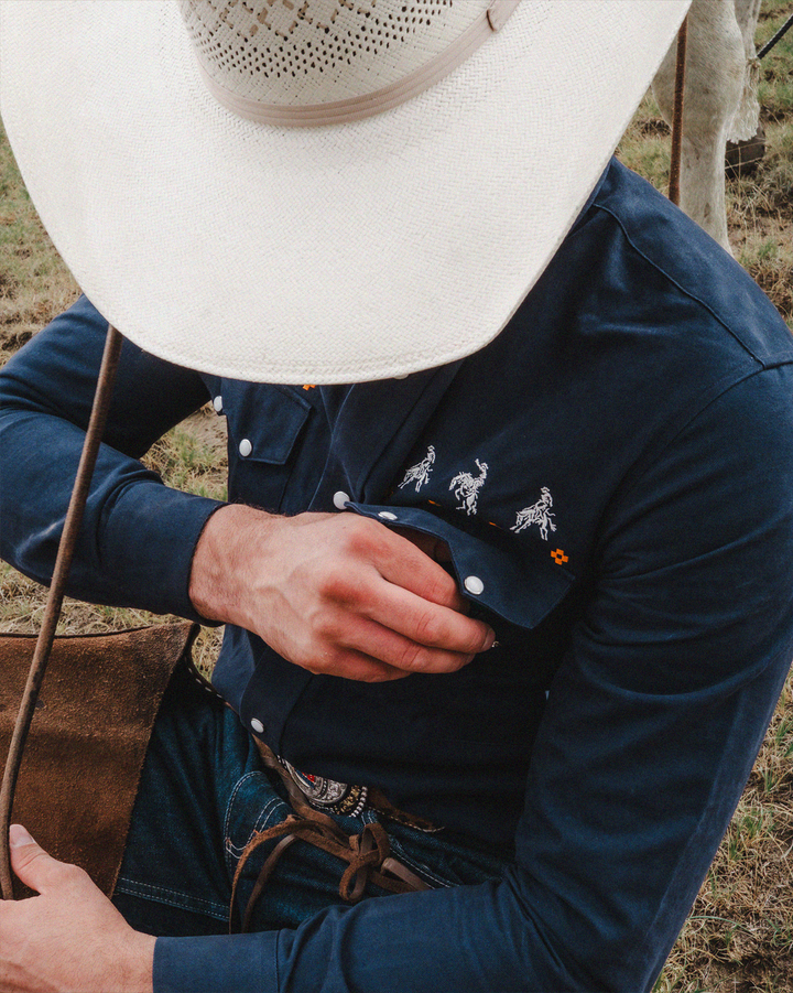 Broken Bow x Denver Broncos The Saddle-Bronc Pearl Snap