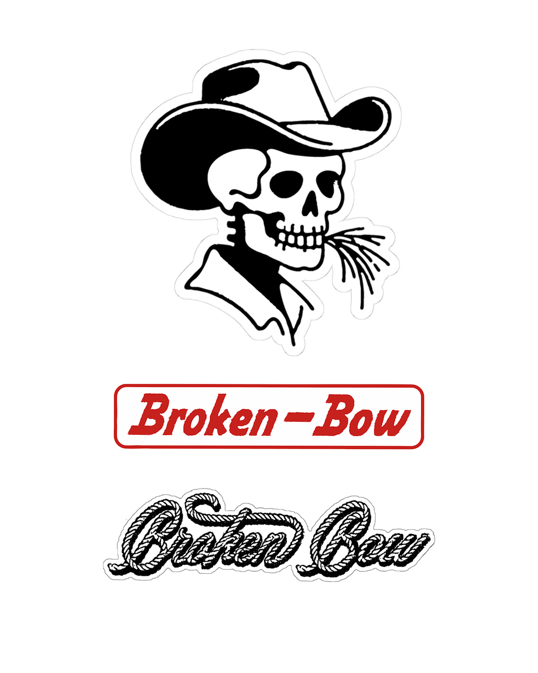 Broken Bow Essential Sticker Pack