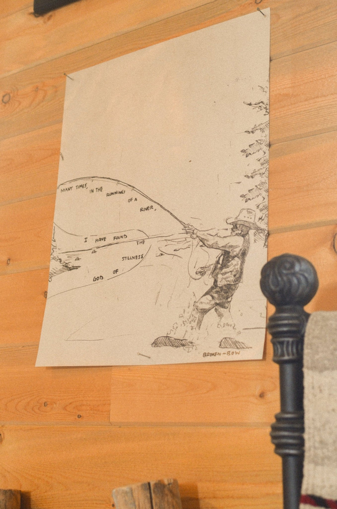 Stillness of God Poster Print - Broken Bow Country - Print