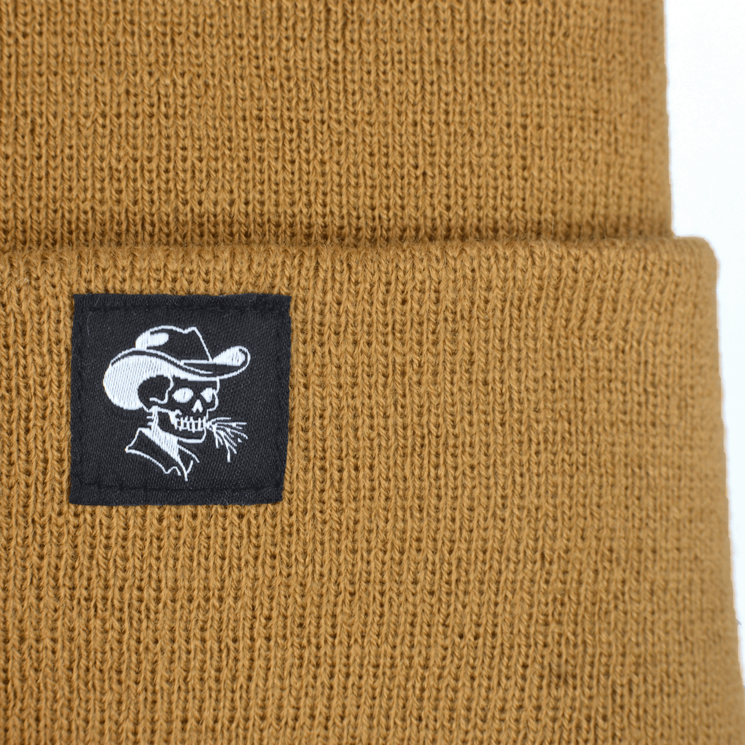 Tan Workman's Beanie - Broken Bow Country - Hats
