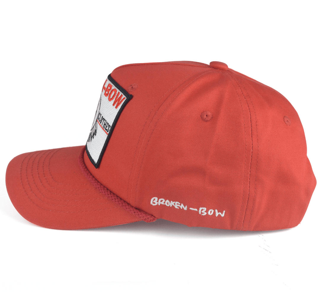 The CHIEF Snapback Red - Broken Bow Country - Hats