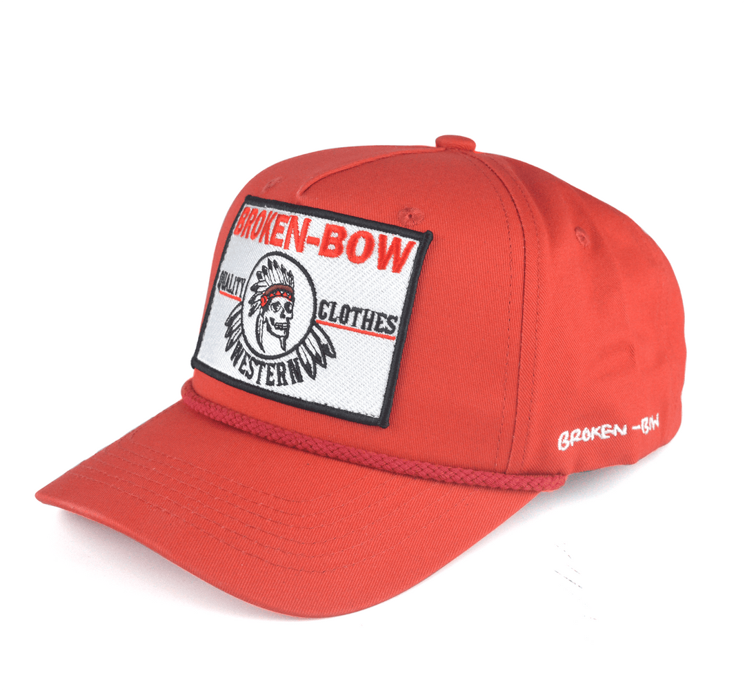 The CHIEF Snapback Red - Broken Bow Country - Hats