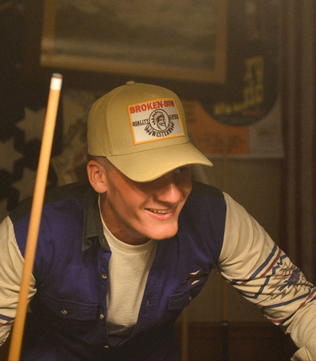 The CHIEF Snapback Tan - Broken Bow Country - Hats