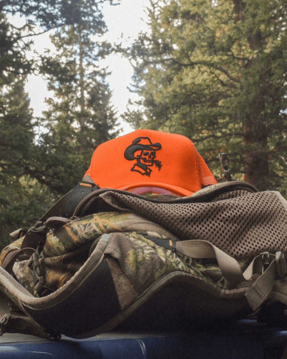 The Hunting Orange Snapback - Broken Bow Country - Hats
