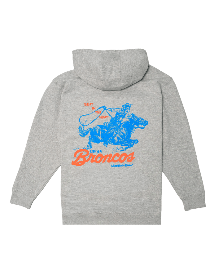 The Roper Hoodie Gray - Broken Bow Country - Hoodie