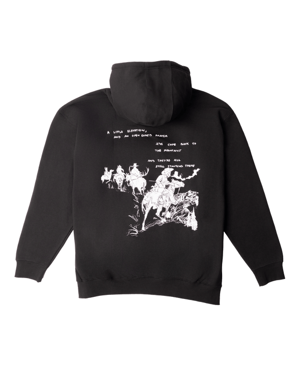The Rut Hoodie Black