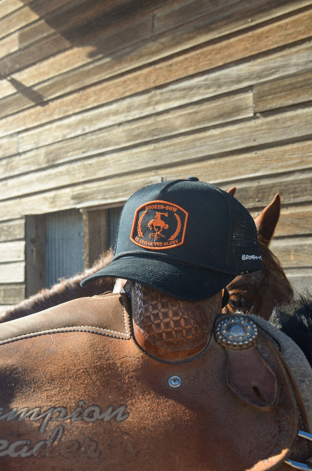 To God Be The Glory Snapback Black - Broken Bow Country - Hats