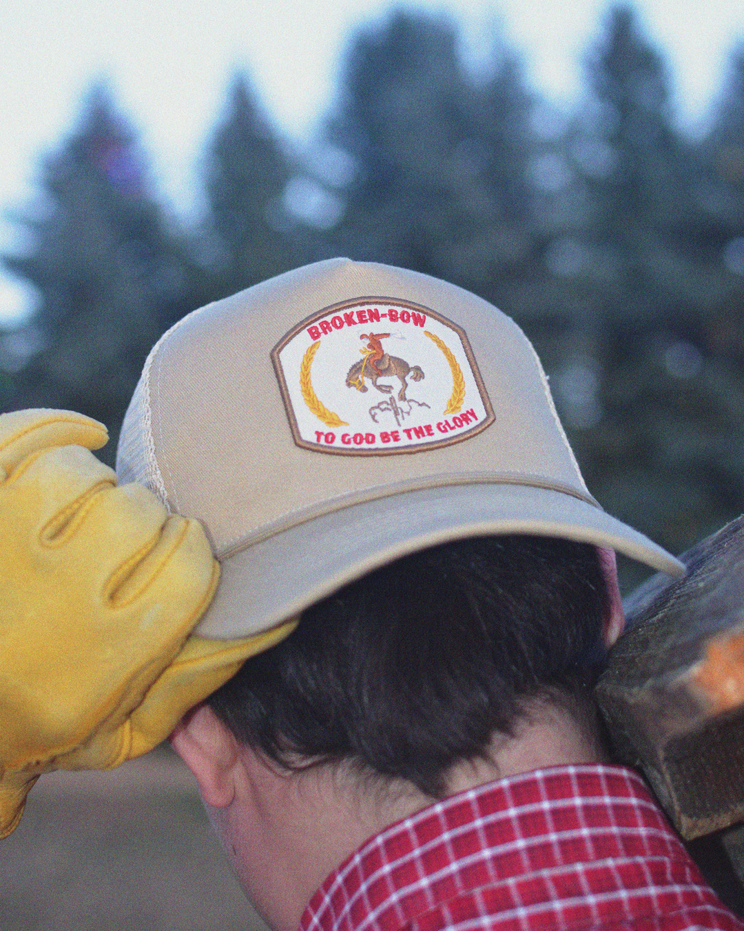 To God Be The Glory Snapback Tan - Broken Bow Country - Hats