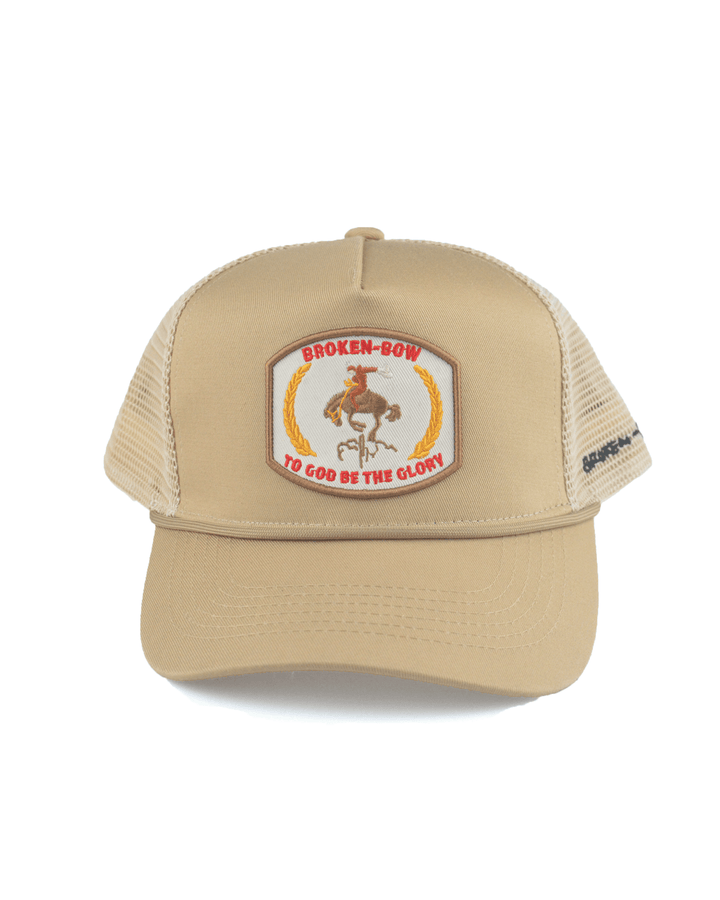 To God Be The Glory Snapback Tan - Broken Bow Country - Hats