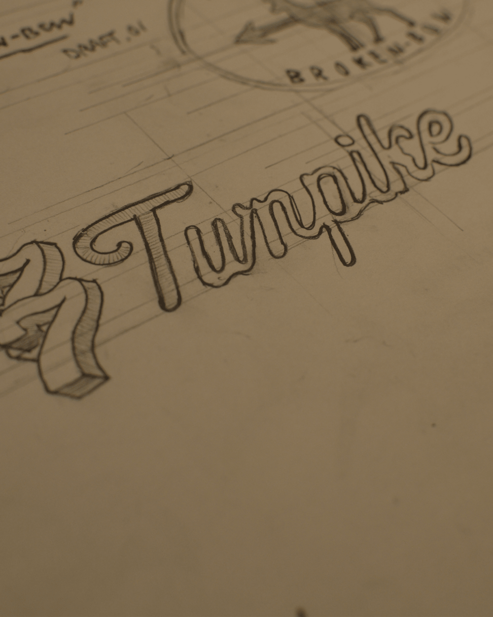 Turnpike 7&7 Snapback Navy - Broken Bow Country - Hats