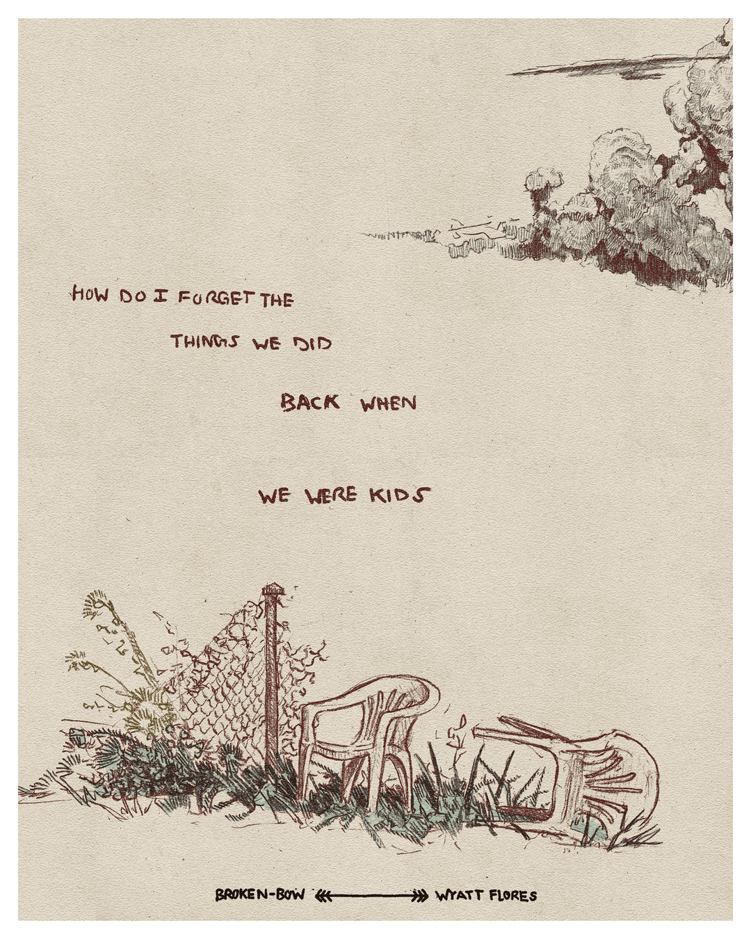 When We Were Kids Poster Print - Broken Bow Country - Print