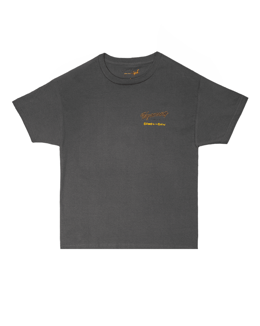 Wyoming x Broken Bow Graphic Tee Coal - Broken Bow Country - T-Shirt